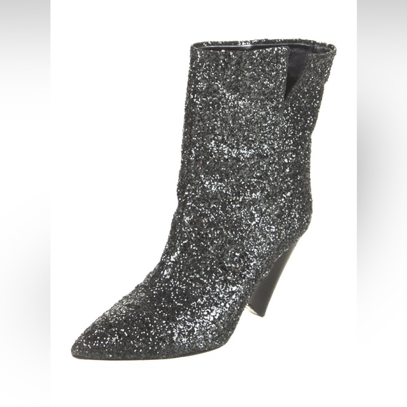 Isabel Marant Luliana Glitter Booties - Picture 3 of 5